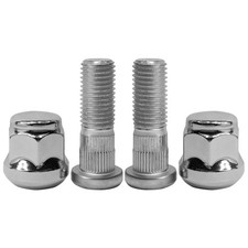M12x1.50 Chrome Wheel Lug Stud Nut Set Compatible with Honda Odyssey Accord Civi