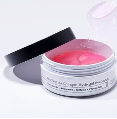 The Peptide Collagen Hydrogel Eye Patch 60pcs Anti-Aging Dark Circles Puff