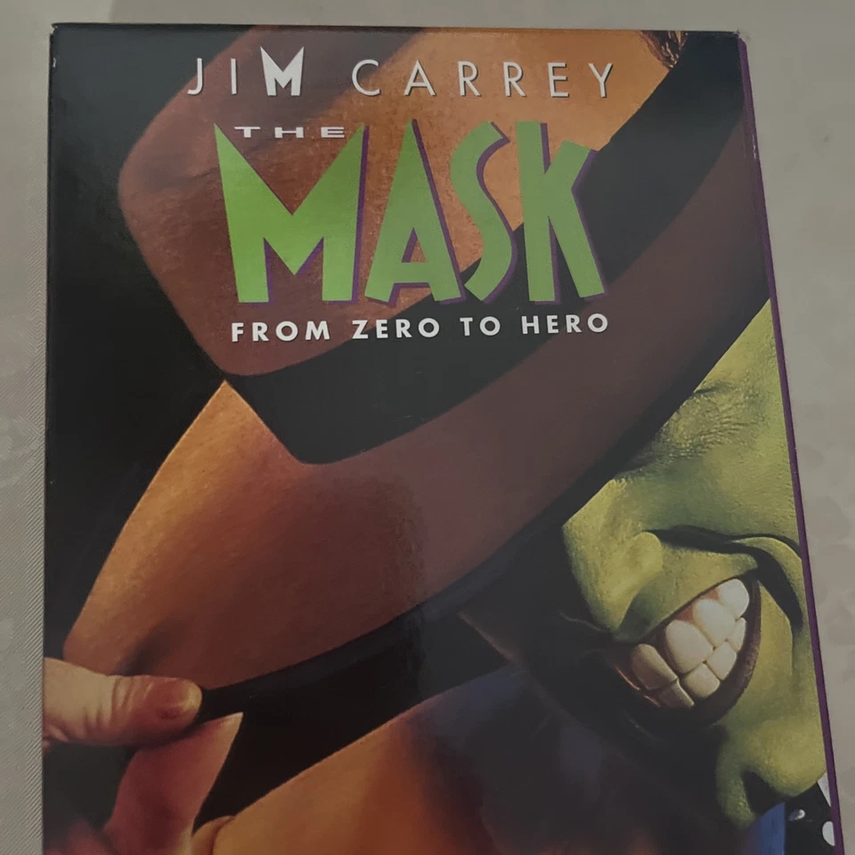 1994-95 The Mask from Hero to Zero Jim Carrey VHS Foto 4 de 4
