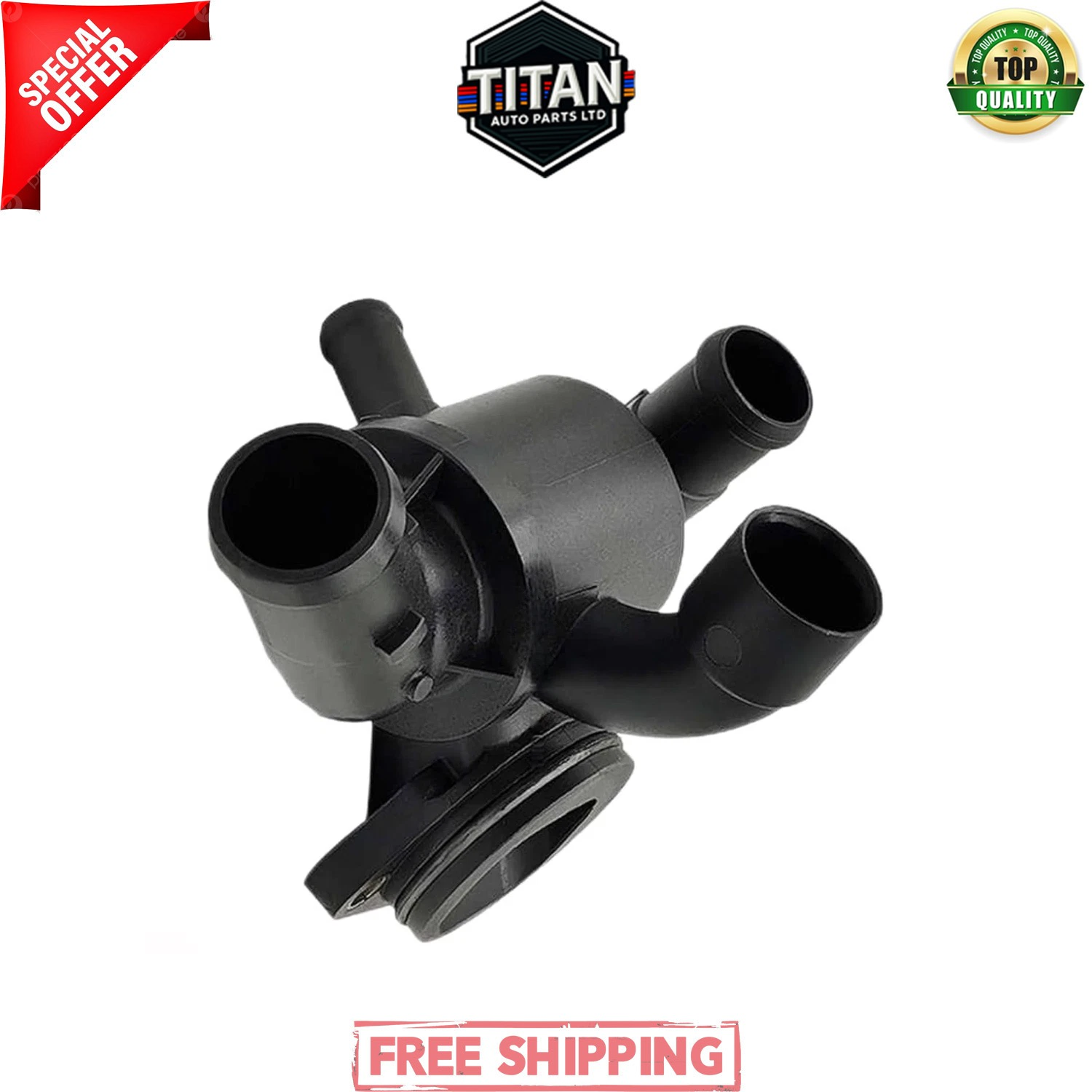 VOLKSWAGEN VW AUDI CAYC1.6 TDI OEM-03L121111S COOLANT THERMOSTAT HOUSING FITS!