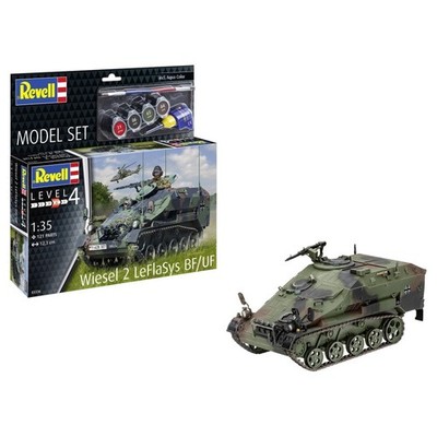 REVELL 63336 MODEL MODEL SET WIESEL 2 LEFLASYS BF/UF MODELL REVELL MIT AC