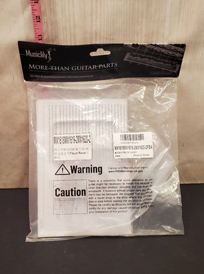 Guitar MX1618 Router recessed template for floid tremolo ACRYLIC