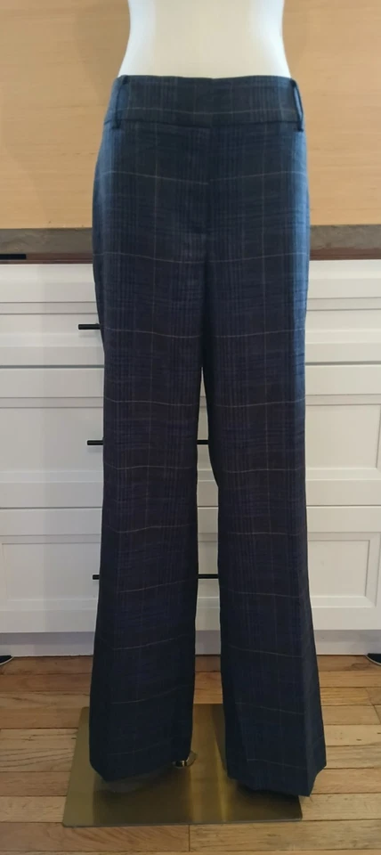 Traje de mujer Ann Taylor 2 piezas a cuadros negocios oficina carrera tallas 10 y 12 Foto 4 de 4