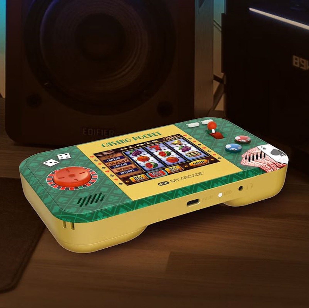 Mi arcade casino de bolsillo con más de 30 juegos diferentes pantalla a color completa de 3,5" DGUN-3948, imagen 4