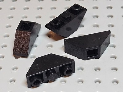 Lego Schräge umgekehrt 45° doppelt 3x1 [2341] schwarz x4