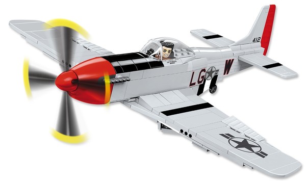 Konstruktionwspielzeug Bausteine North American P-51D Mustang Cobi 5806-image