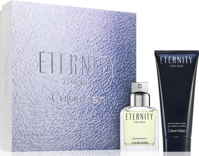 Calvin Klein Eternity for Men Eau de Toilette Set 50ml+100ml Neu
