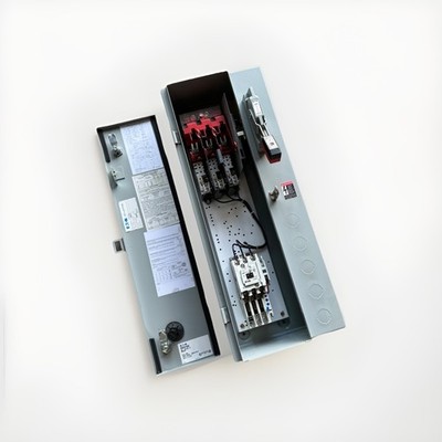  Eaton ECN1611AAC 30A 3PH Motor Starter w/ AN16DN0 & Fuse Base 17-20958 