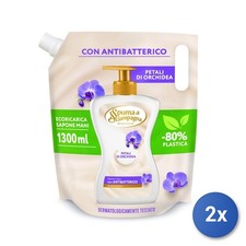 2x Spuma di sciampagna Soap Sleeping 1300 ML Orchid