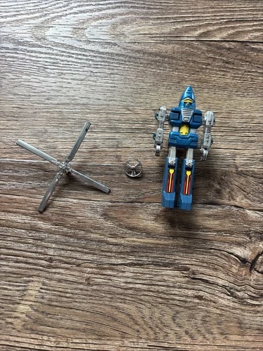 Vintage 1982 Tonka GoBots Cop-Tur Renegade w/ Rotor Parts - C329