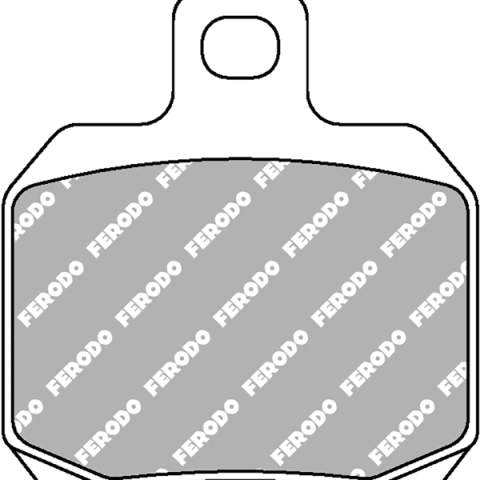 Plaquette de frein Ferodo pour Moto Malaguti 50 Drakon Naked 2004 à 2006 AV Neuf - Photo 4/4