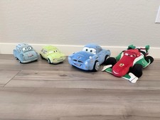 Disney Pixar Cars Disney Plush Lot Of 4 Profe...