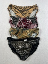 Lot Of 4 Men  s Bikini Briefs Jockey Micro 3 Ives Chevalier And Other Rare 70s 80