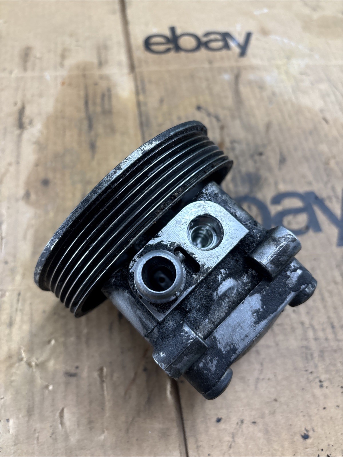 14-22 Maserati Ghibli M157 Quattroporte M156 Power Steering Pump W/ Pulley Oem