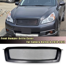 Sport Mesh Grill Front Grille For Subaru Outback 2010-2012 2011 Upper Bumper