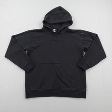 Lululemon Hoodie Womens 12 Black All Yours Pullover Sweatshirt Fleece Warmup