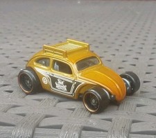 Hot Wheels Custom Volkswagen split window Beetle Gold Roof rack Version