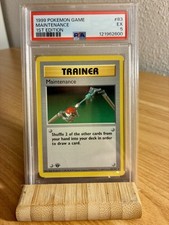 Maintenance PSA-5 1st Edition shadowless Base Set Pokémon English TCG