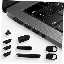 7PCS Dust Cover Port Plugs Accessories for 2026-2022 MacBook Air 13 15.3 inch