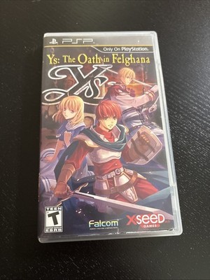 Ys: The Oath in Felghana (Sony PSP, 2010) Complete In Box CIB! RARE RPG!!!!!!!!!