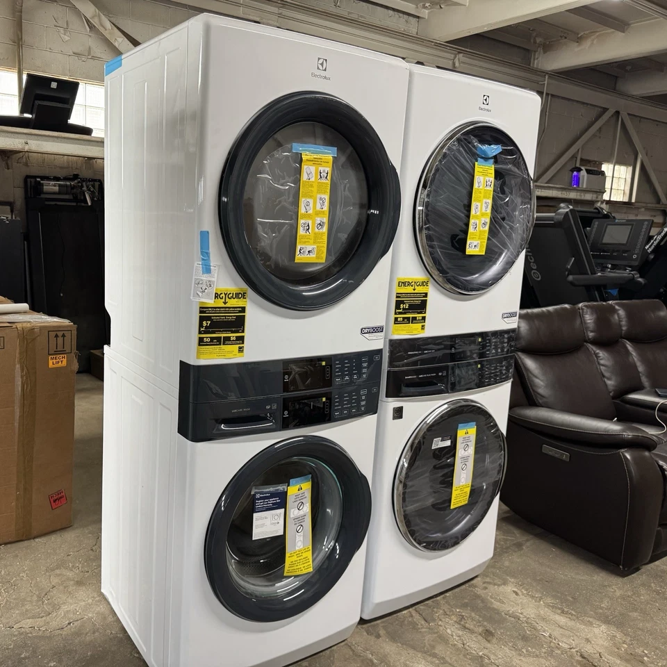 Electrolux ELTE7300AW Washer & Electric Dryer Tower - Image 2 of 4