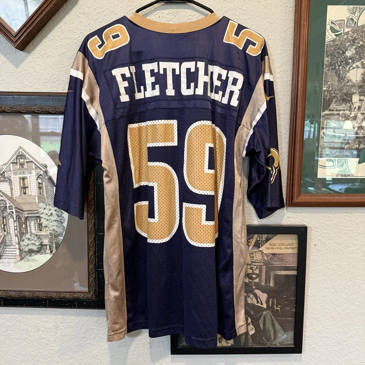 Jerseys NFL Men Fletcher London ロサンゼルス　ラムズ　実使用　ジャージ　ロンドン　フレッチャー for eBay | sale ユニフォーム