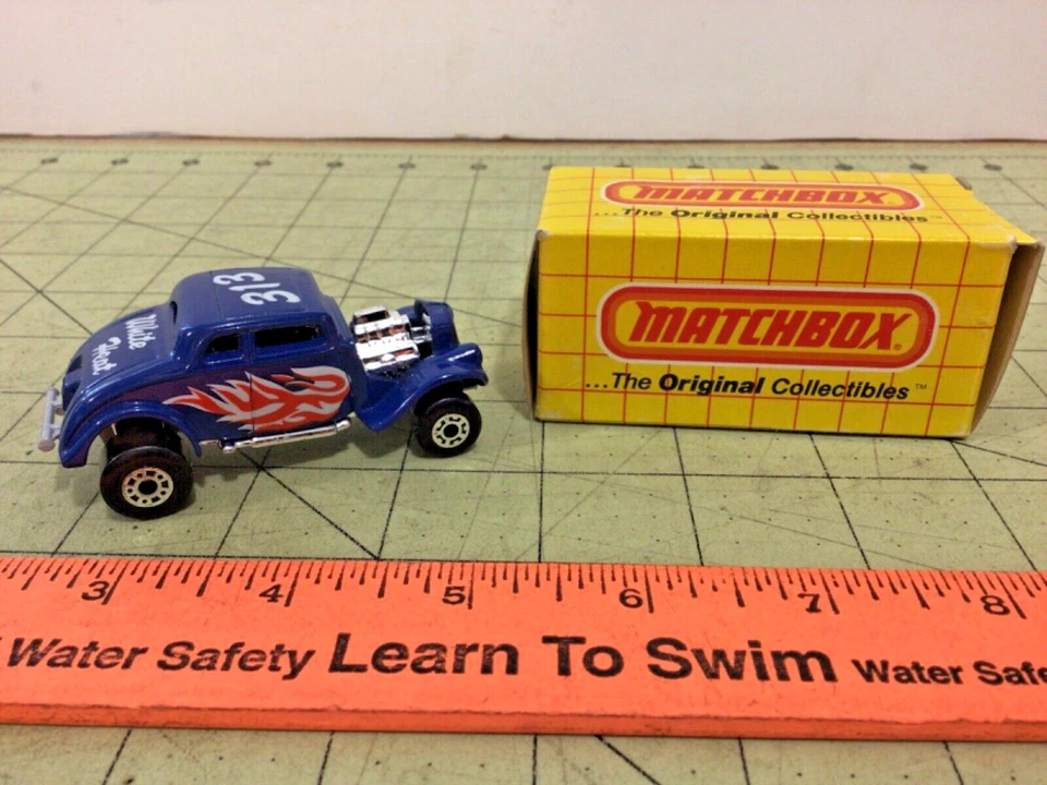 Vintage Matchbox ‘33 Willys Street Rod & box FREE Shipping - Image 2 of 3