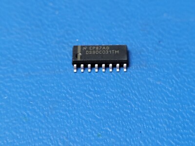 (5 PCS) DS90C031TMX NSC Line Driver, 4 Func, 4 Driver, SOIC16