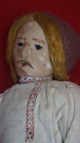 "ANTIKE 15" RUSSISCHE SOWJETISCHE TÜCHER STOCKINETTE ""WILLAGE BOY"" MUSIKPUPPE ""IVAN" - Bild 6 von 8