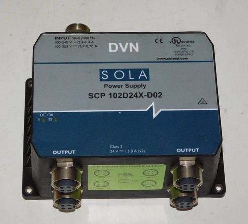 Emerson SOLA SCP 102D24X-D02 Hevi Duty DVN Switching Power Supply Module 24 VDC