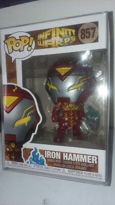 Funko Pop! Marvel Infinity Warps Iron Hammer #857 w/ Pop Protector