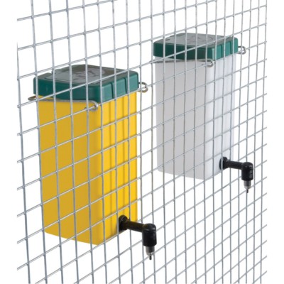 Abbeveratoio A Goccia Derby Per Conigli | 11x12x19 H Cm, Capienza 100 Cl | Pratico E Sicuro Per I Tuoi Piccoli Amici