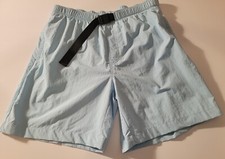 Columbia PFG Swim Trunks Mens Medium Blue lined 7.5 inseam. Zip pocket