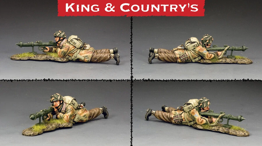 KING & COUNTRY King and (&) Country Market Garden MG094 Lying Prone Para w/PIAT