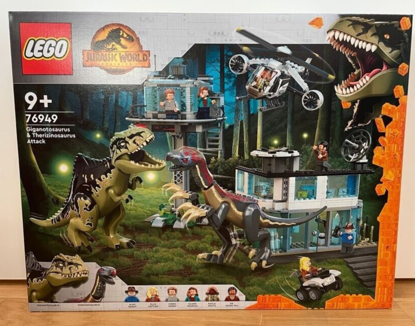 LEGO Jurassic World Giganotosaurus & Therizinosaurus Attack 76949