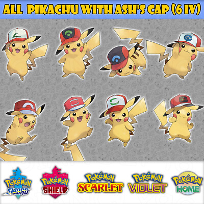 Pikachu Codes Pokemon Sword Pikachu Cap Pikachu Wearing Ash Hat