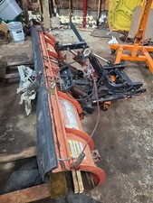 Western Snowplow Frame Pump Arms Blade Unimount 7 - 12 Ft. Some Wiring.