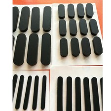 10x Non SlipSelf Adhesive Floor Protectors Table Chair Leg Rubber Pads Width 7mm