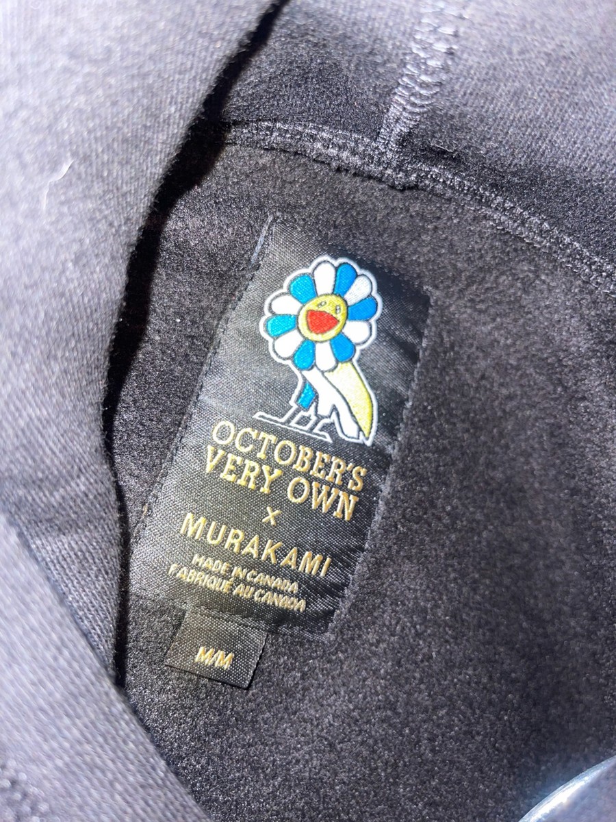 Sweat à Capuche OVO X Takashi Murakami Drake - Taille L - Gris - Neuf Avec étiquettes