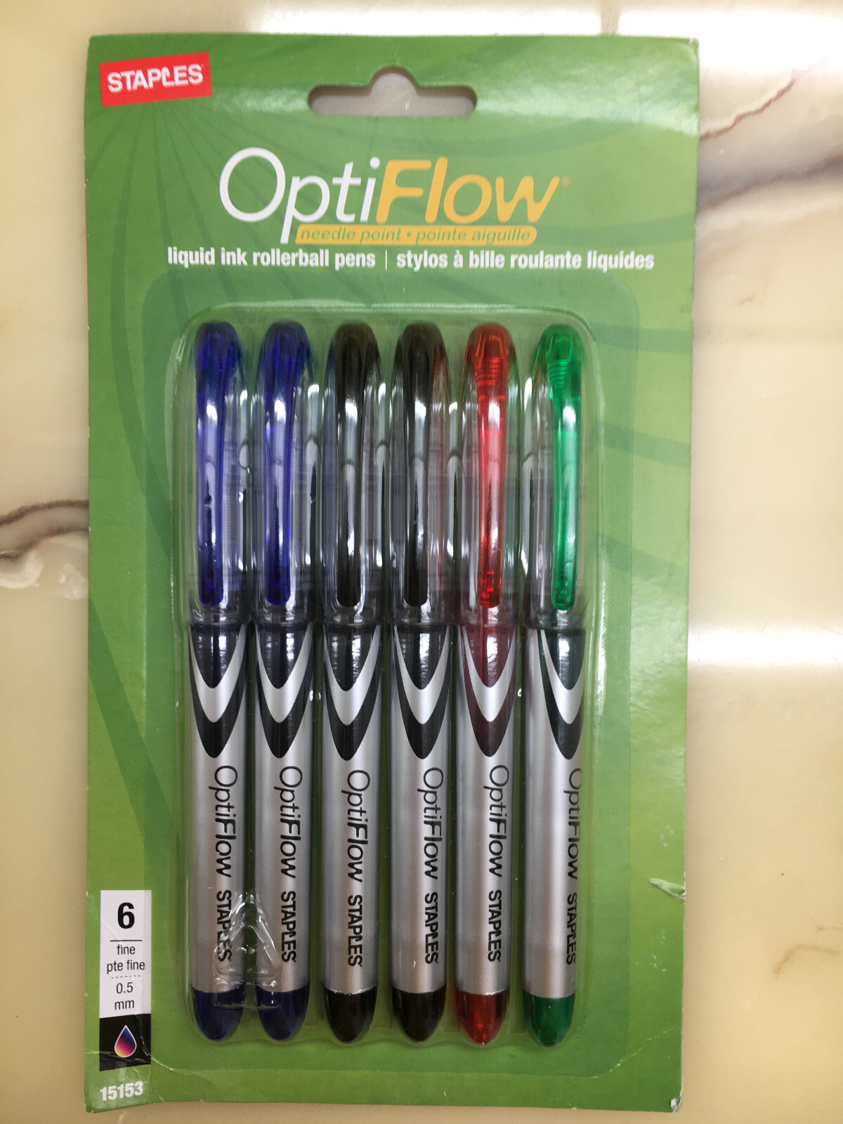 Refillable Ink Staples Aura Gel Pens 50 Dogs 25 Staples 25