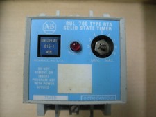 Allen Bradley 700-RTA11V110A1 time delay relay 120vac coil on delay .015-60 sec