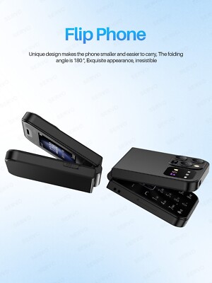 2,4'' SERVO A50 Pro FLIP Handy Handy Dual Sim entsperrte Kamera BT UKW*