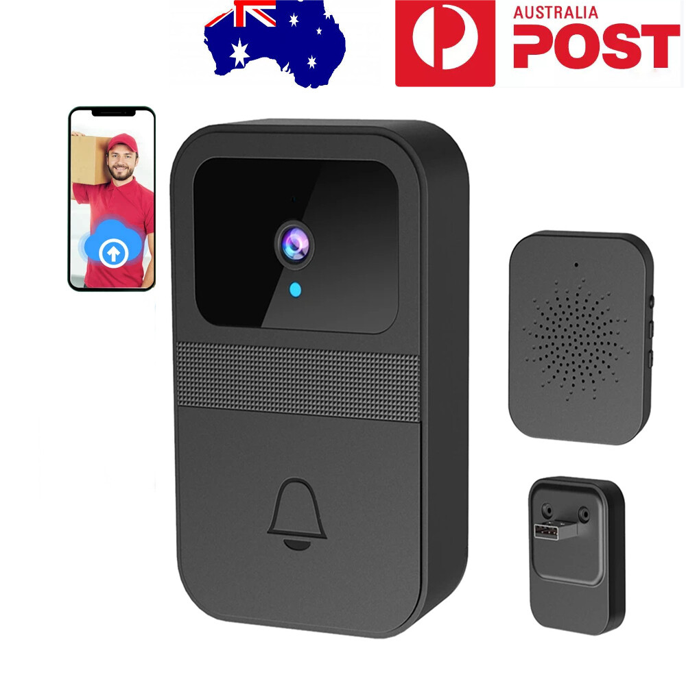 Wireless Doorbell-Video Door Bell WiFi Smart Intercom Ring Security Phone Camera-image