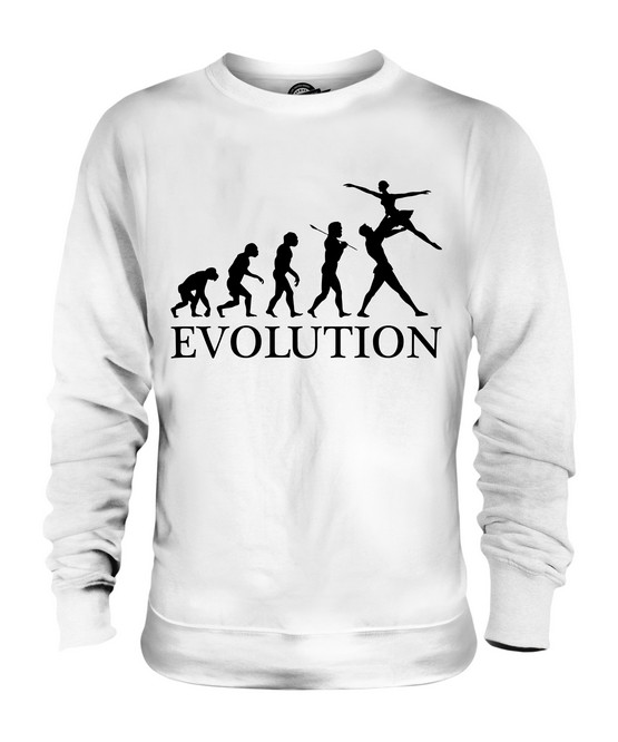 BALLET EVOLUTION OF MAN SUÉTER UNISEX HOMBRE MUJER MUJER REGALO ROPA