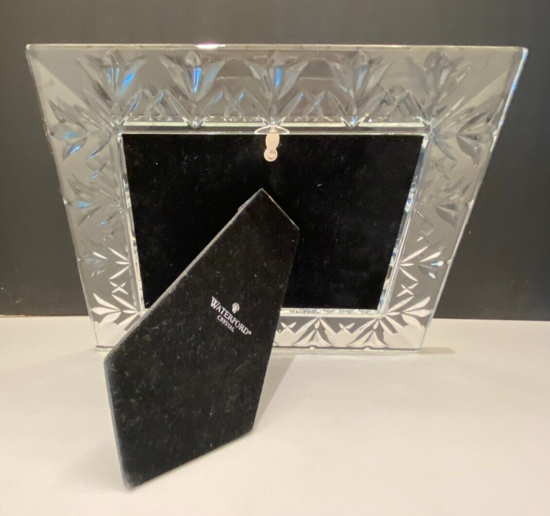 WATERFORD CRYSTAL Photo Picture Frame 5x7 114989 In Box "THANK YOU" eBay