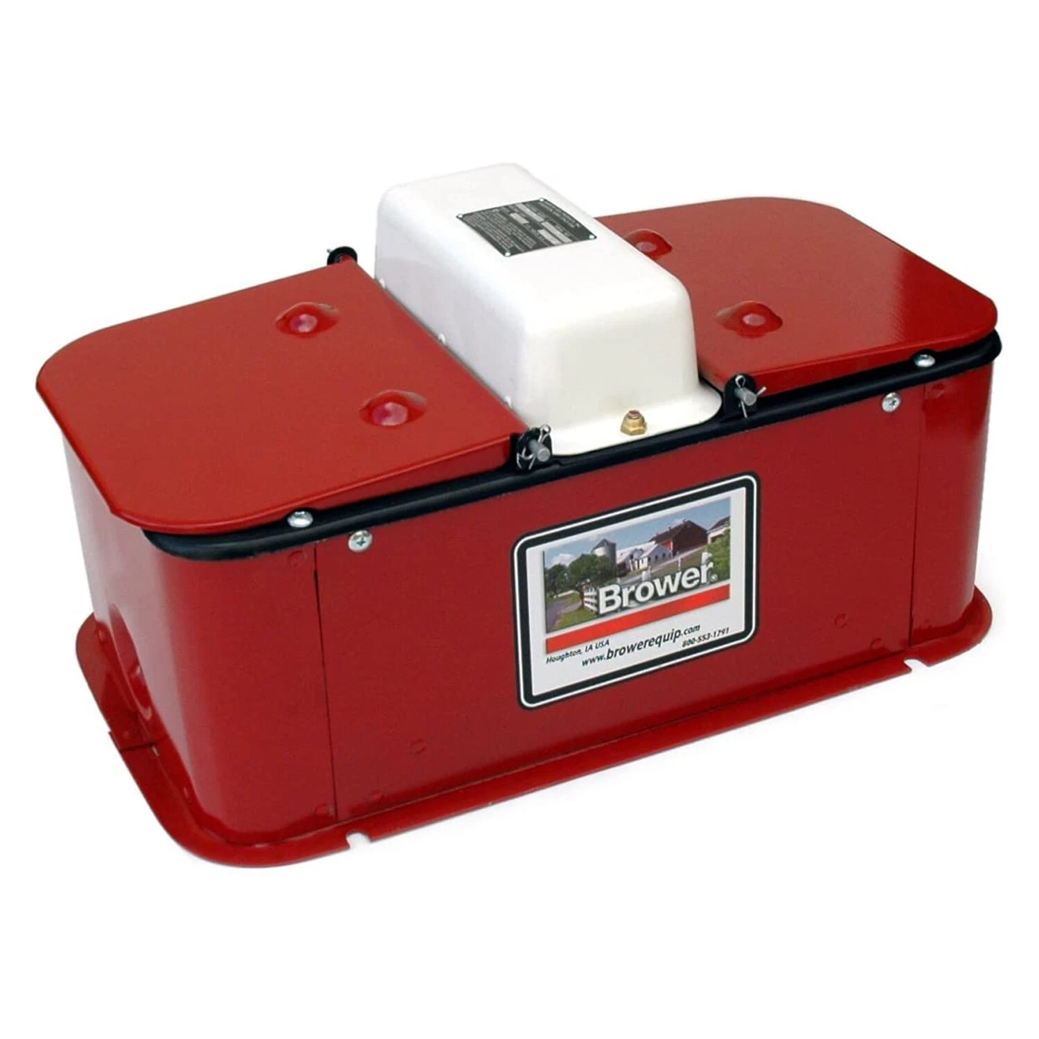 Brower MC32E Insulated Steel Heated Livestock Hog Drinker with Lid & Mud Grates Review