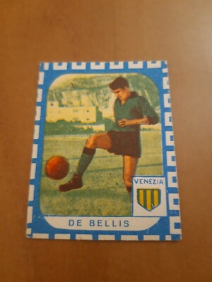 1961/62 De Bellis VENICE Nannina Footballers Figure Never Glued
