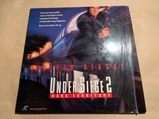 UNDER SIEGE 2: DARK TERRITORY Laserdisc LD 13665 STEVEN SEAGAL