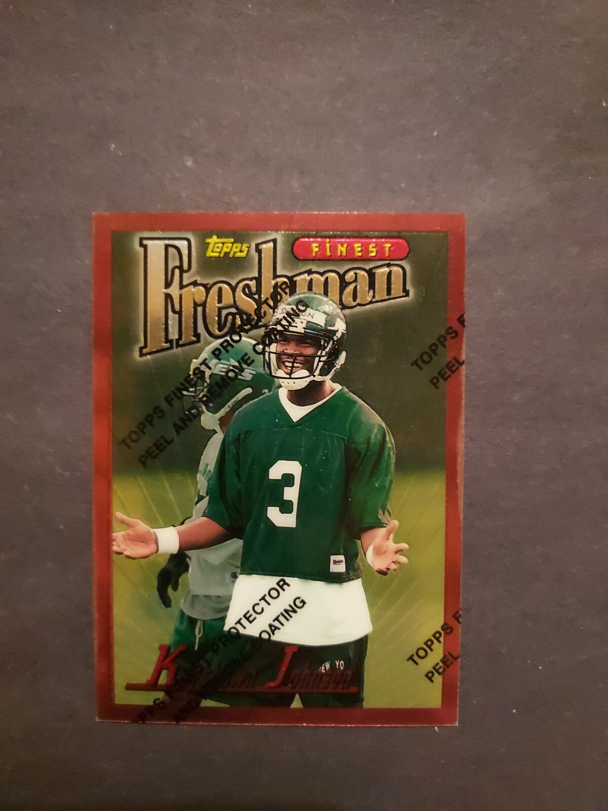 Keyshawn Johnson 1996 Finest 225 RC