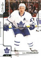 2017-18 O-Pee-Chee #40 Leo Komarov Toronto Maple Leafs